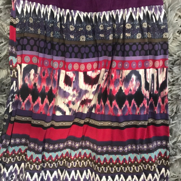 The zig zag stripe boutique- purple pattern maxi-S - Picture 3 of 4